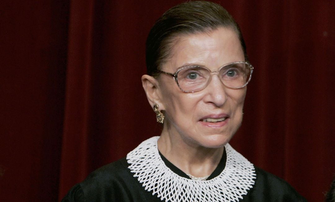 Muere la jueza del Tribunal Supremo estadounidense, Ruth Bader Ginsburg.