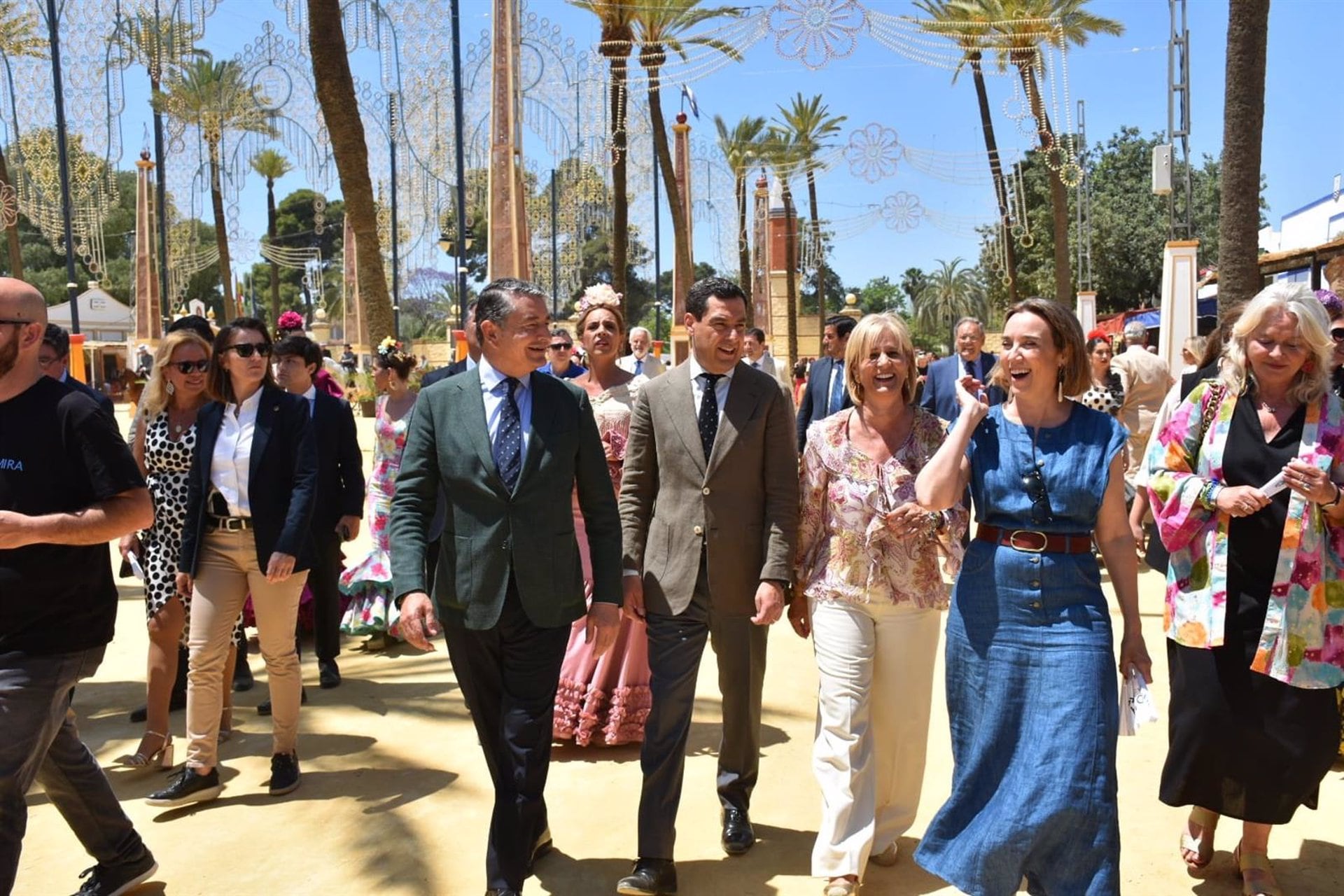 Sanz, Moreno, Pelayo y Gamarra este viernes en la Feria de Jerez