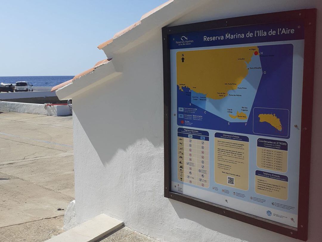 Les institucions milloren la informació sobre les reserves marines de l'Illa.