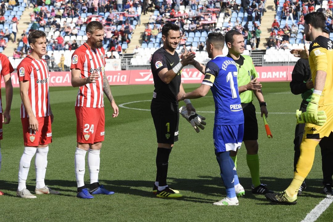 Los jugadores del Almería tuvieron 125 puntos de penalización.
