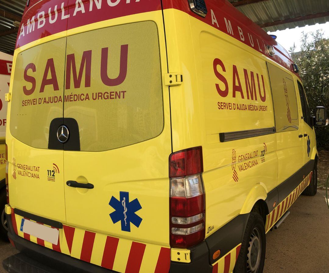 Imagen de archivo de una ambulancia SAMU 