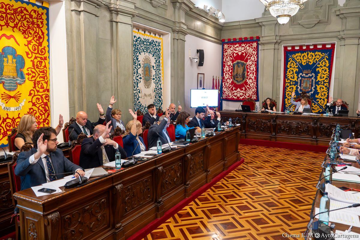 Votación del Pleno Municipal