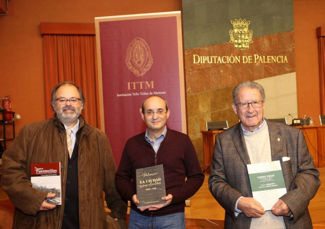 Uno de los últimos actos de la institución ha sido la presentación de tres libros de autores palentinos