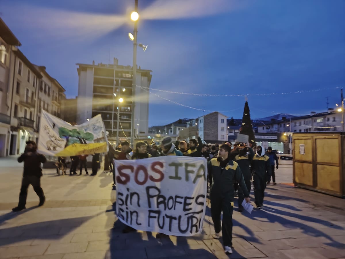 Miguel Verdaguer, alumno del IFA de Jaca