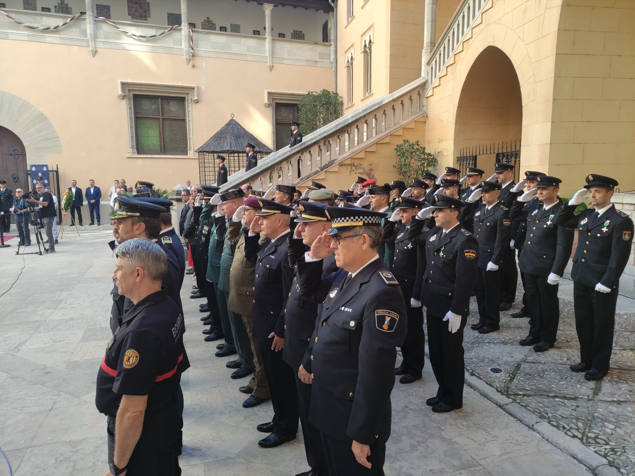 Celebración de los Ángeles Custodios en Gandia.