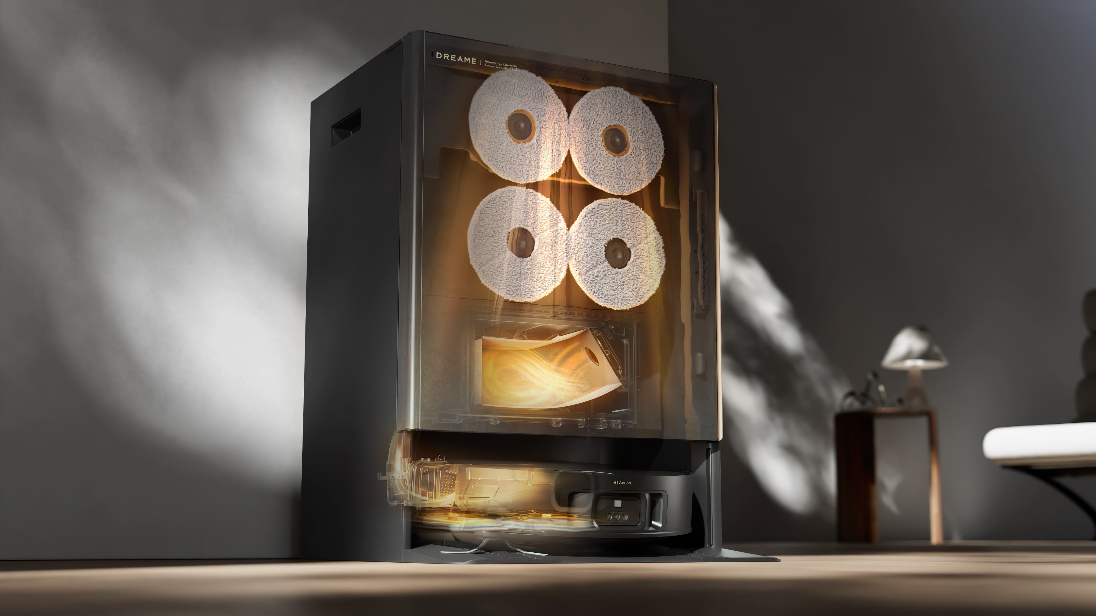 Las mopas cambian automáticamente para adaptarse a cada escenario.