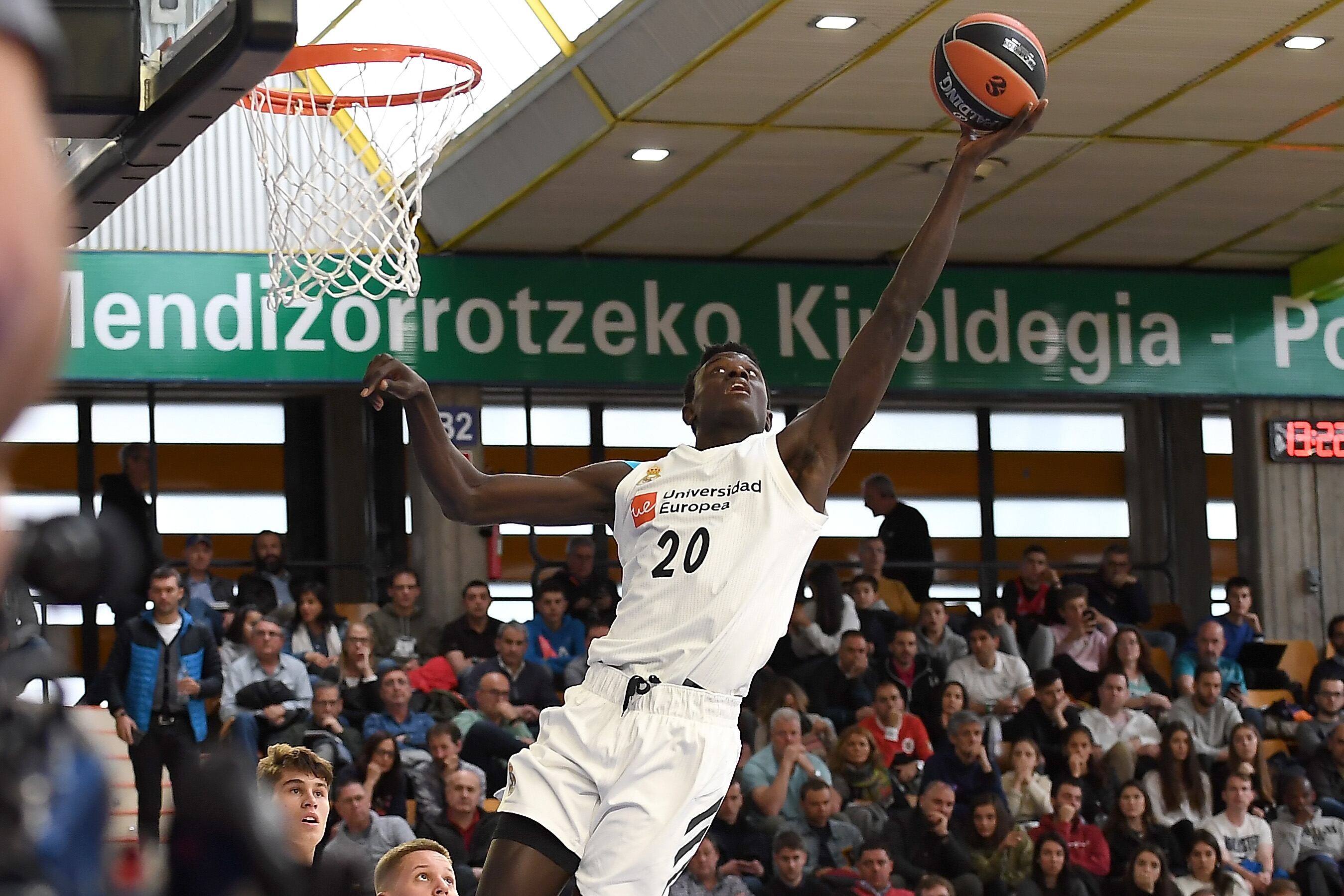 Amar Sylla en su etapa como jugador del Real Madrid