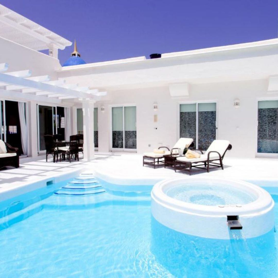 Imagen de archivo de casa vacacional en Fuerteventura. 