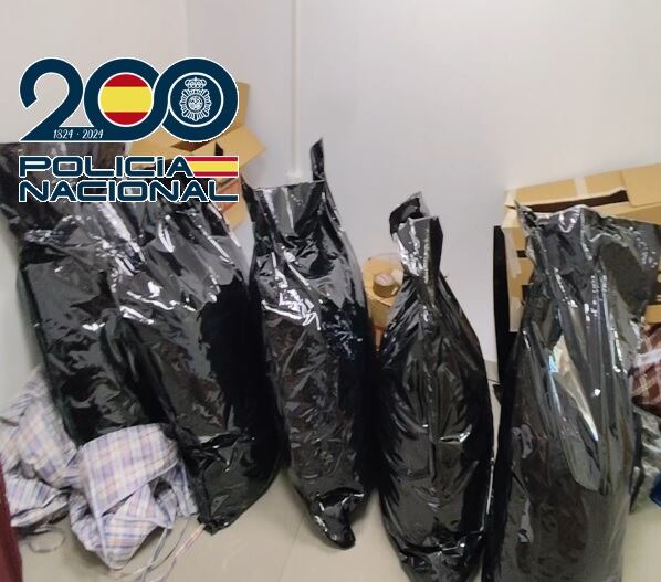 Parte de la droga incautado por la Policía