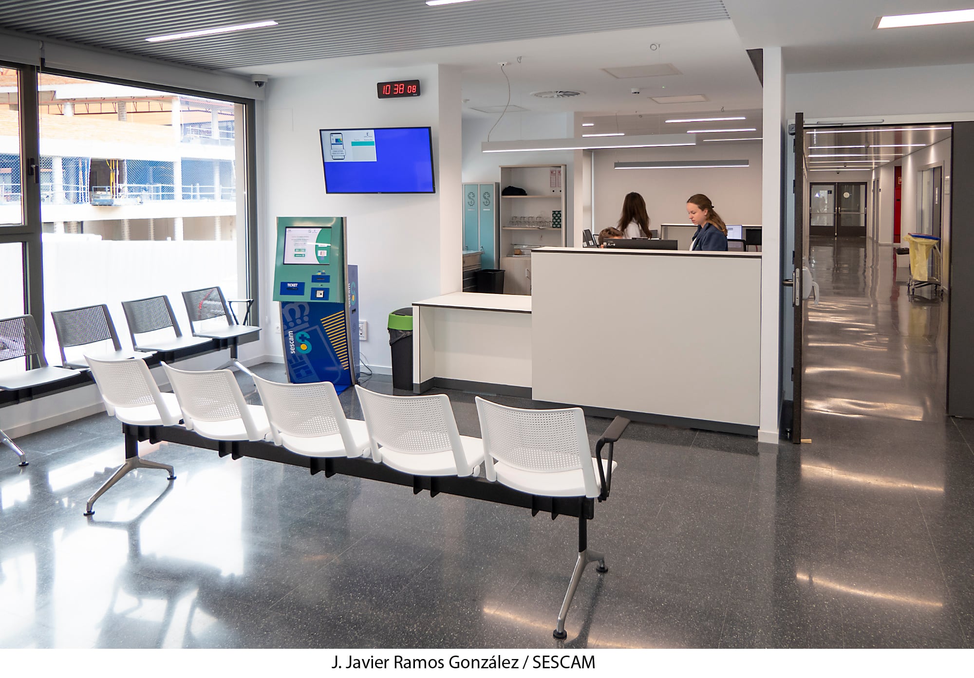 Recepción Centro Oncología Radioterápica de Guadalajara