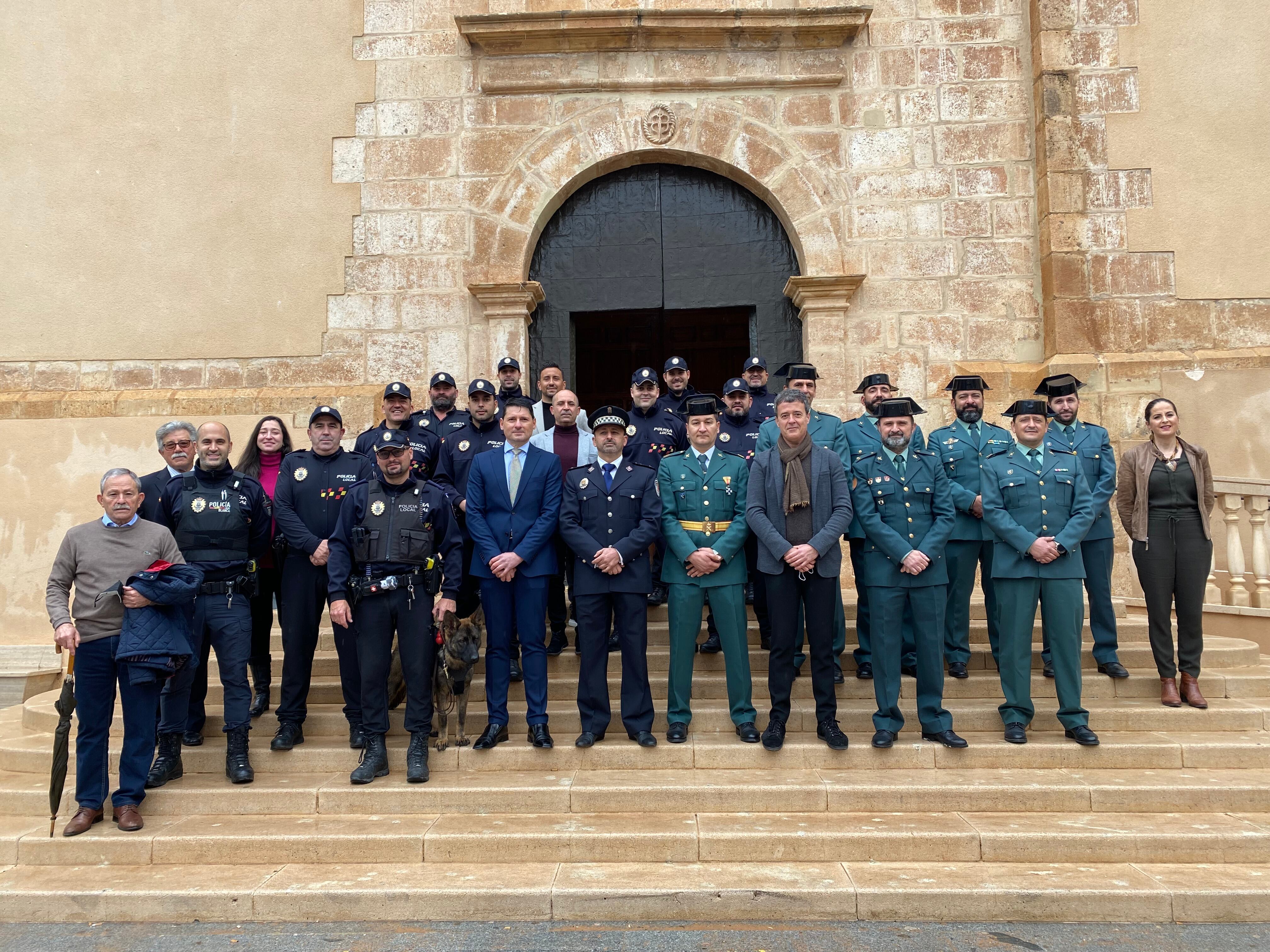 Presentación de la Unidad Canina de la Policía Local de Blanca (Murcia)