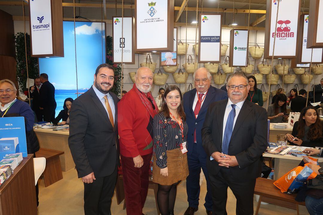 Los representantes de Sant Joan en FITUR