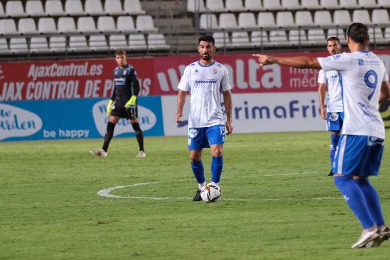 Adri Rodríguez durante un partido esta temporada