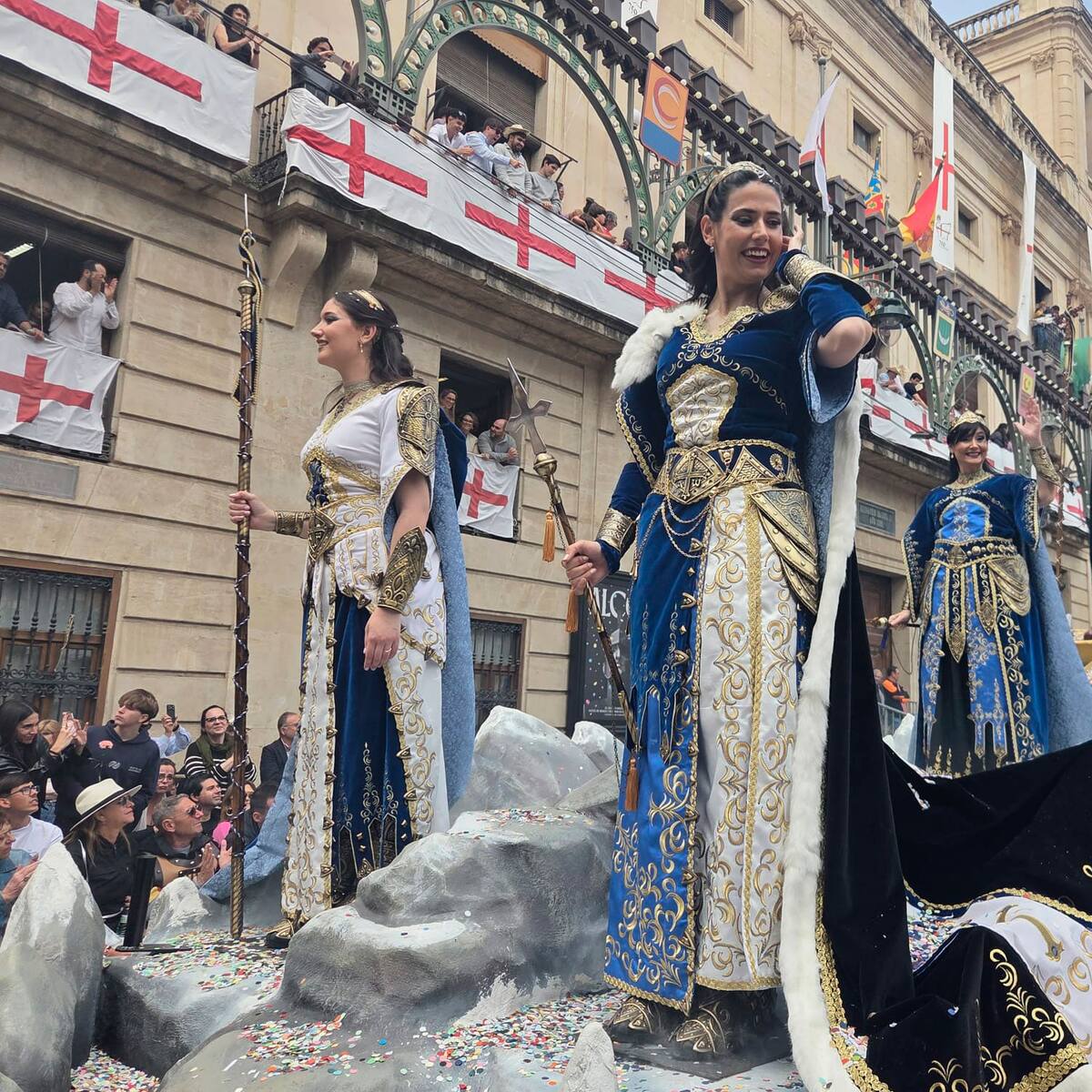 El origen de la Reconquista desfila en Alcoy