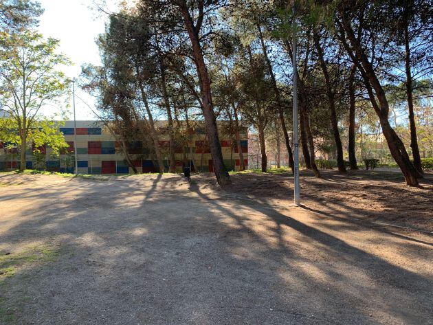 Parque cedido a la Universidad de Alcalá