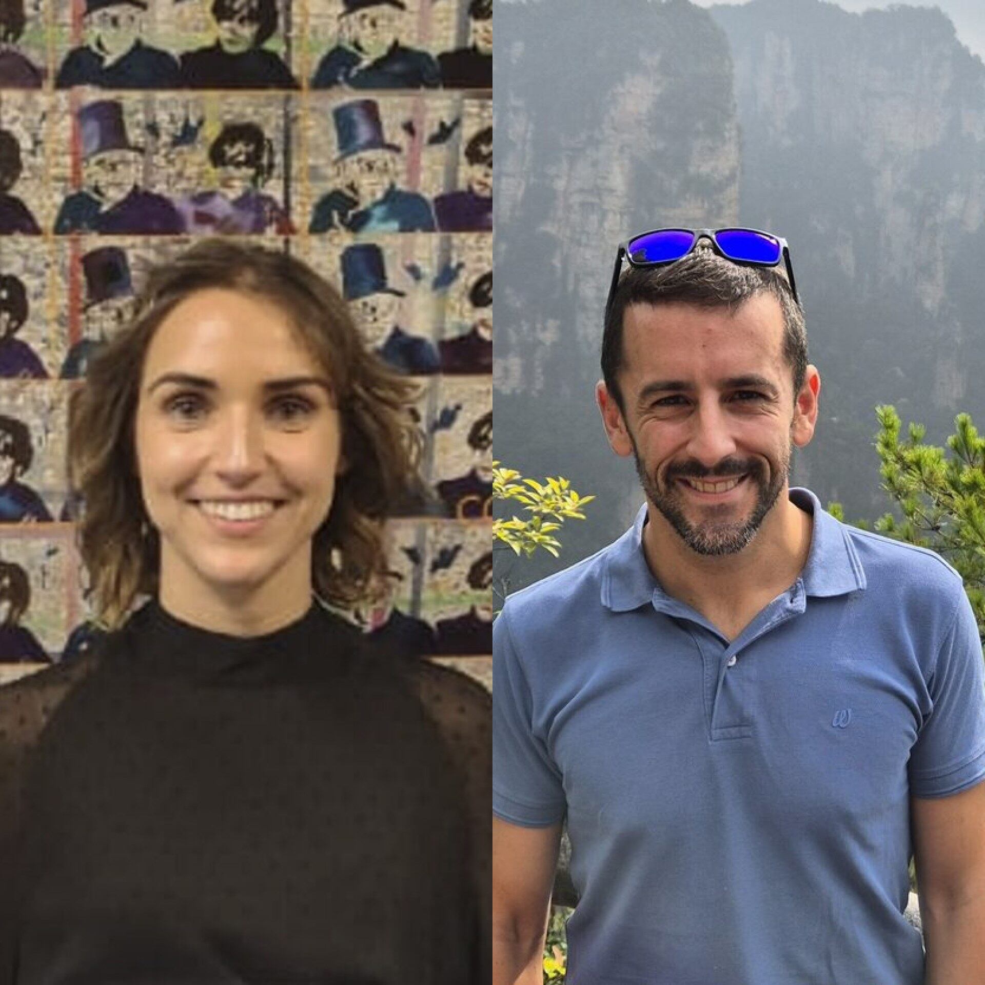 Raquel Leirós y José Alberto Benítez son los dos profesores de la ULE que han participado en el desarrollo de este sistema patentado