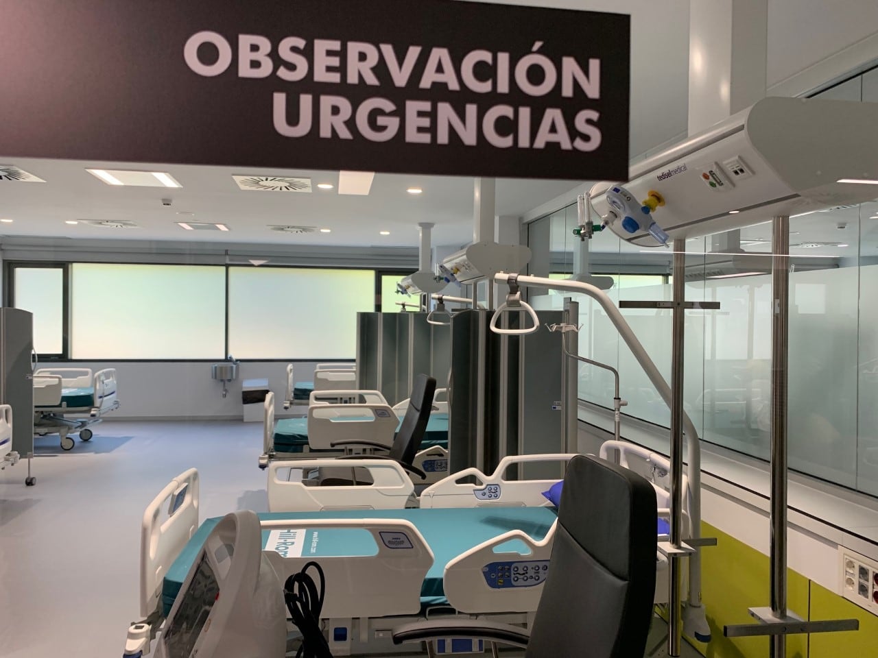 Área de Urgencias del Hospital de Guadalajara