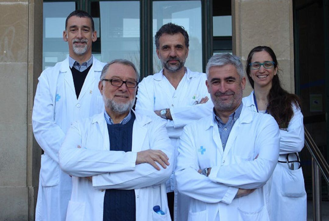Part de l'equip de neurologia del Treta