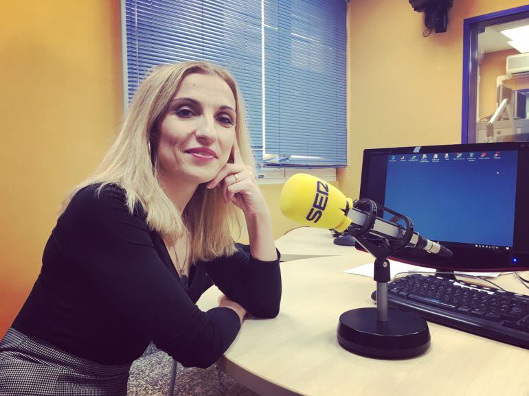 La cantante La Franti, en Radio Granada