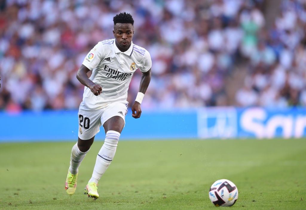 Vinícius Junior, jugador del Real Madrid, consigue la doble nacionalidad. (Photo by Denis Doyle/Getty Images)