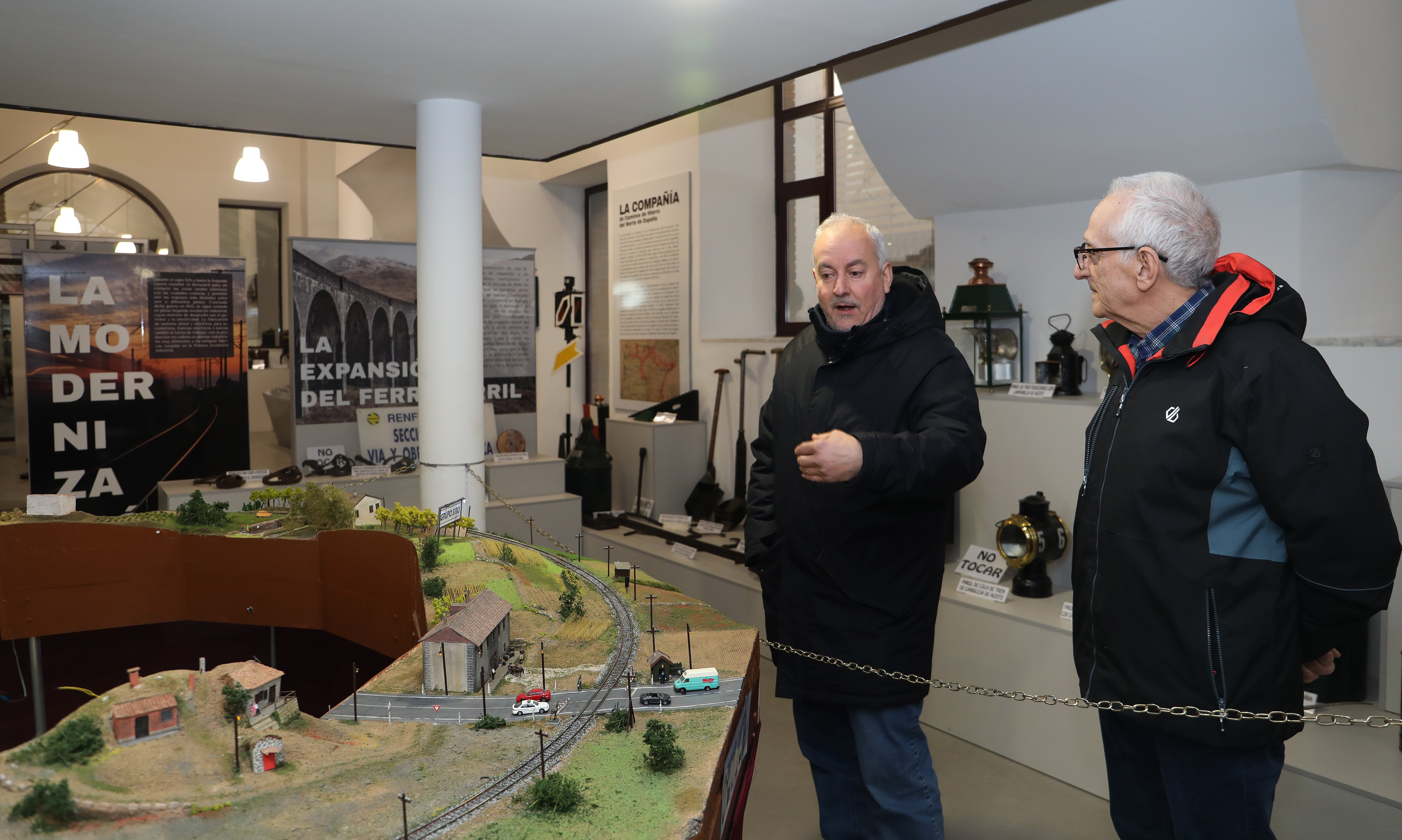 Museo del Ferrocarril en la localidad de Venta de Baños( Palencia)