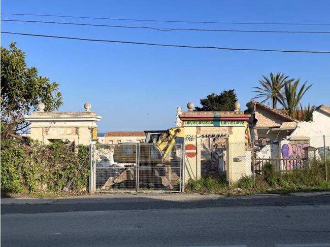 Estado actual de la antigua Estación de Telegrafía de Cabo de Palos