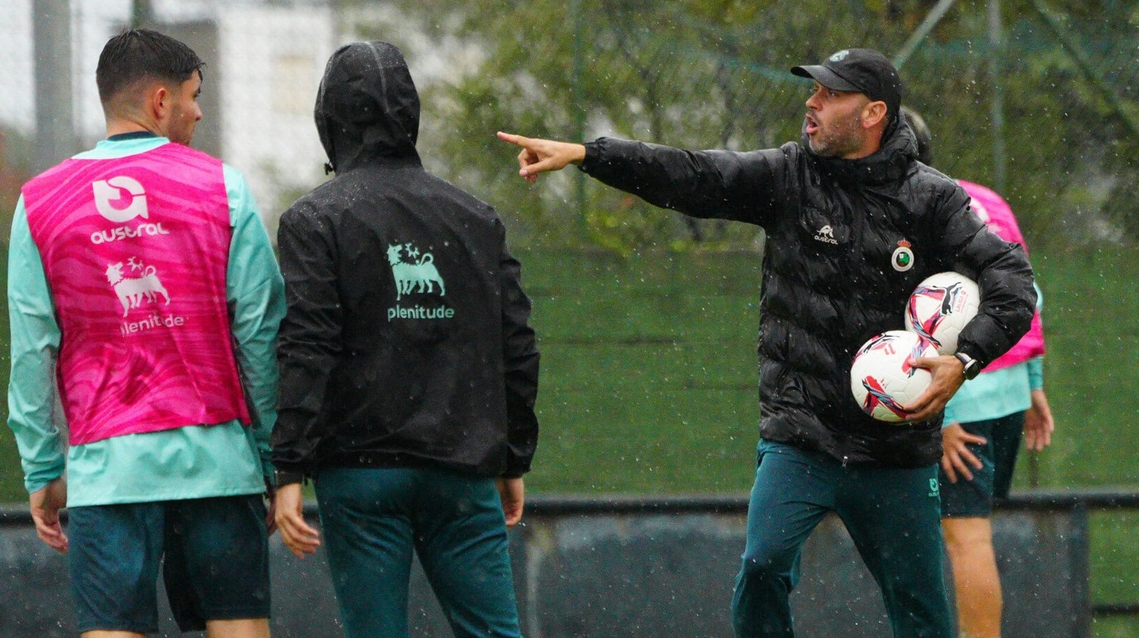 José Alberto, durante un entrenamiento de la semana.