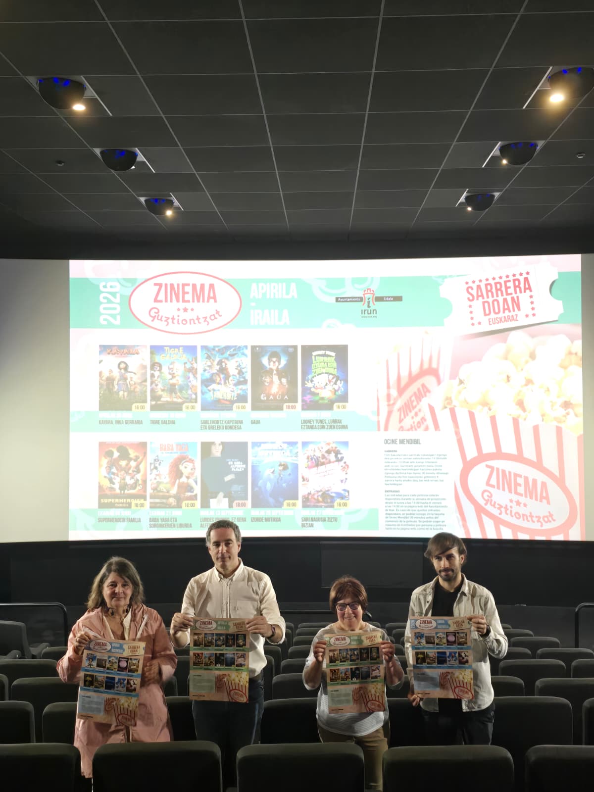 Imagen durante la presentación.