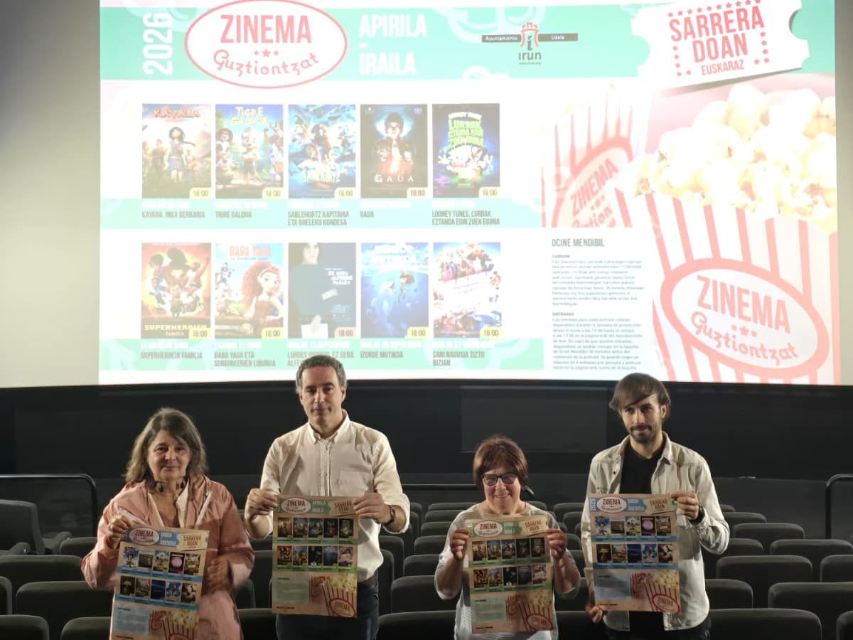 El cine en euskera llega a Ocine Mendibil con 20 sesiones para todos los públicos