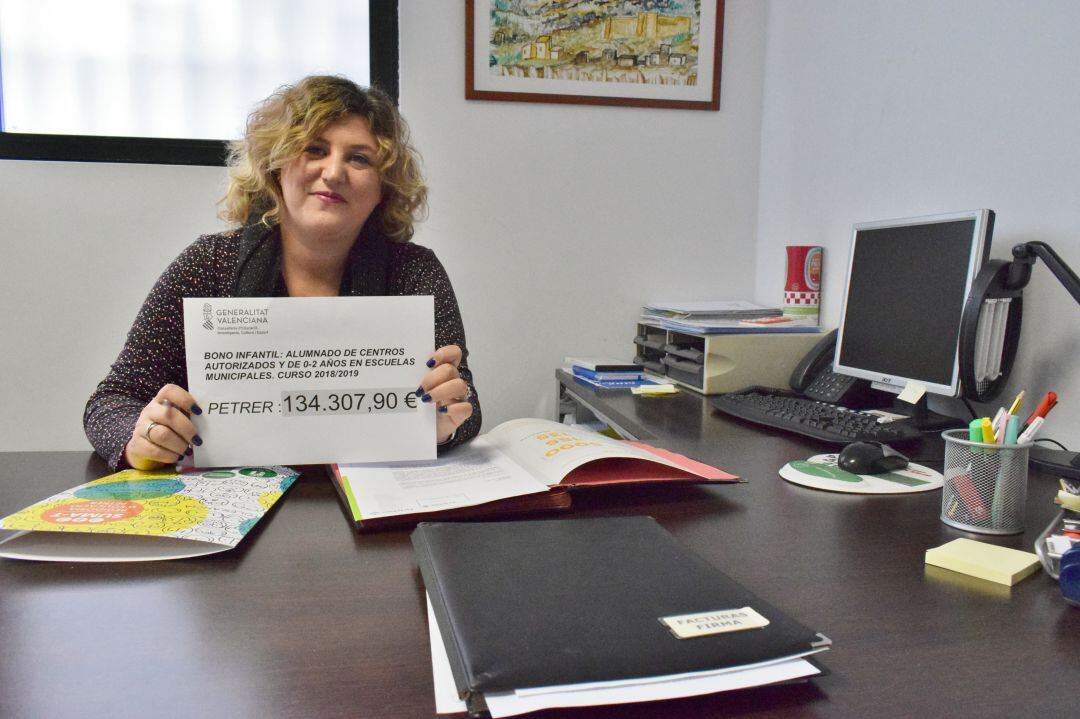 La edil de Educación de Petrer, Silvia Rodríguez