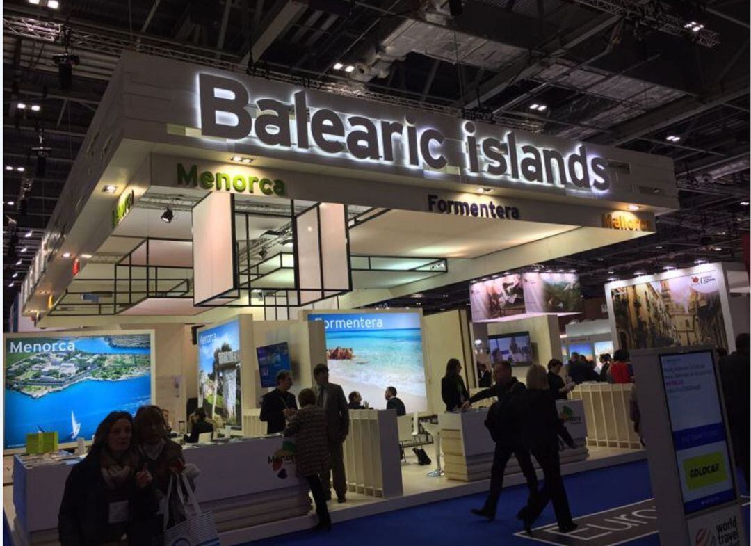 Imagen del stand de Baleares en la World Travel Market