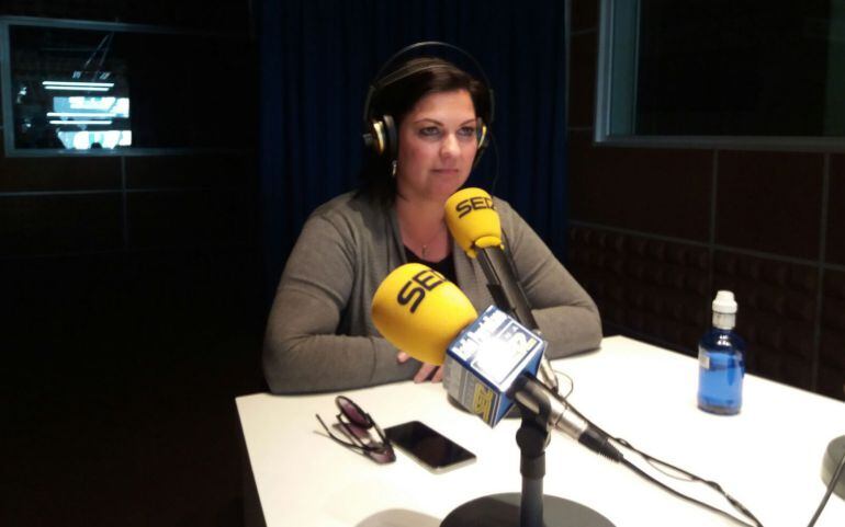 Maite Fernández, esta mañana en Radio Puertollano Cadena SER