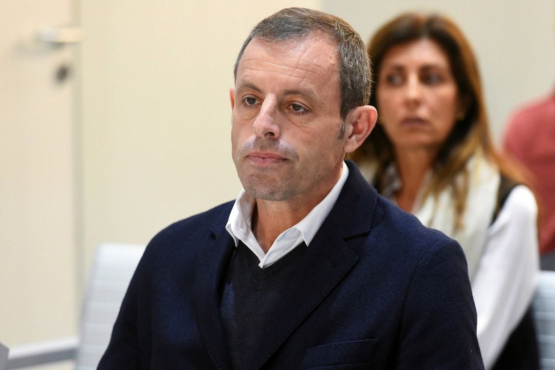 Sandro Rosell en la Audiencia Nacional