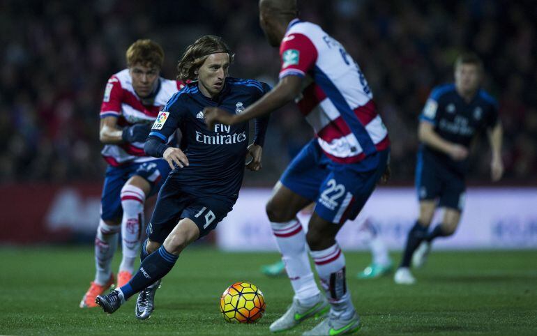 Modric, el mejor del Real Madrid en Granada 