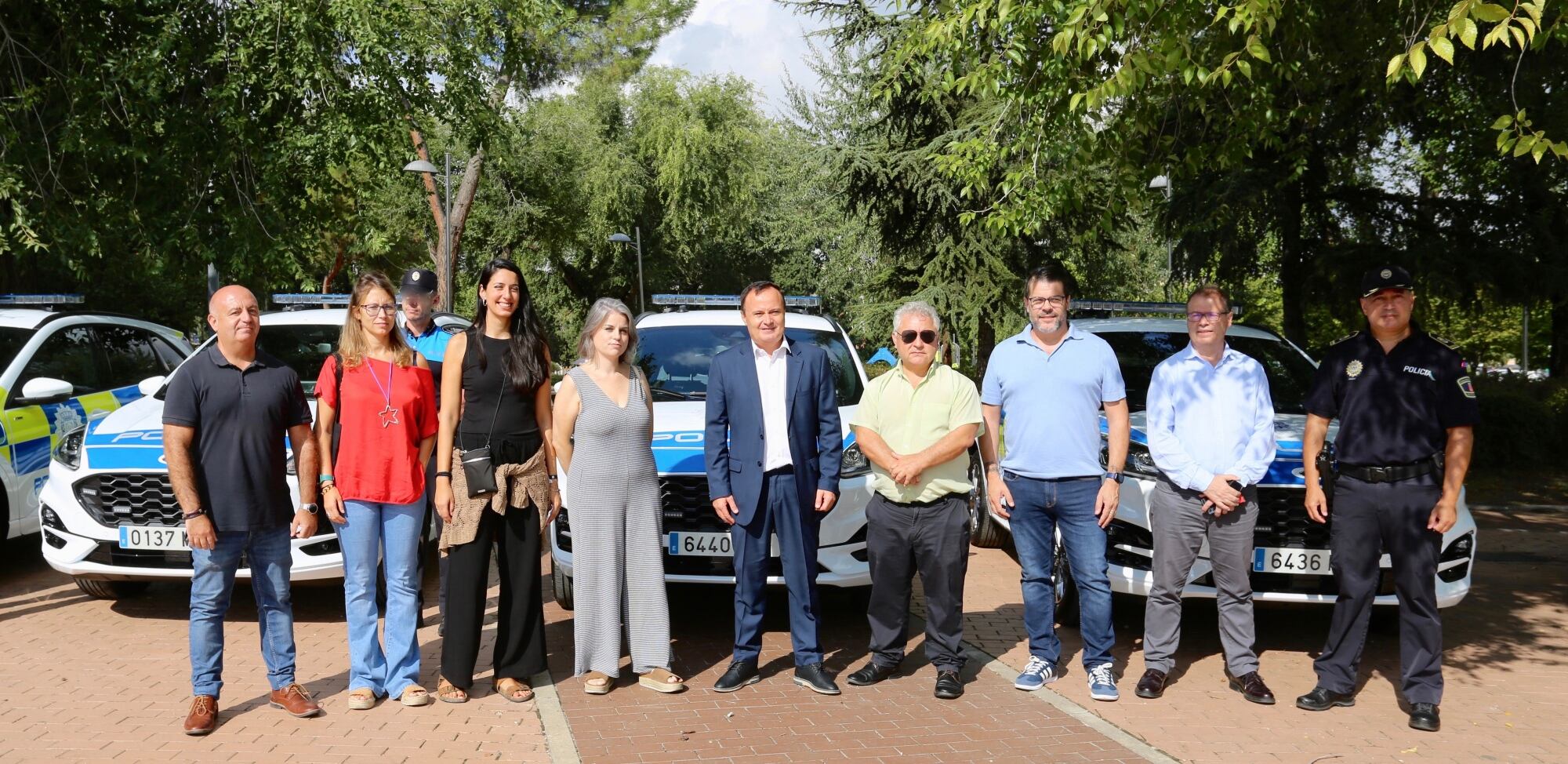 Presentación de los nuevos vehículos para la Policía Local de Coslada. / Ayuntamiento de Coslada