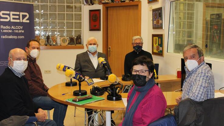 El Grup Barxell i Ràdio Alcoi presenten en 'Hoy por Hoy Alcoy' el ràdio concert teatralitzat amb motiu del 90è aniversari de EAJ-12