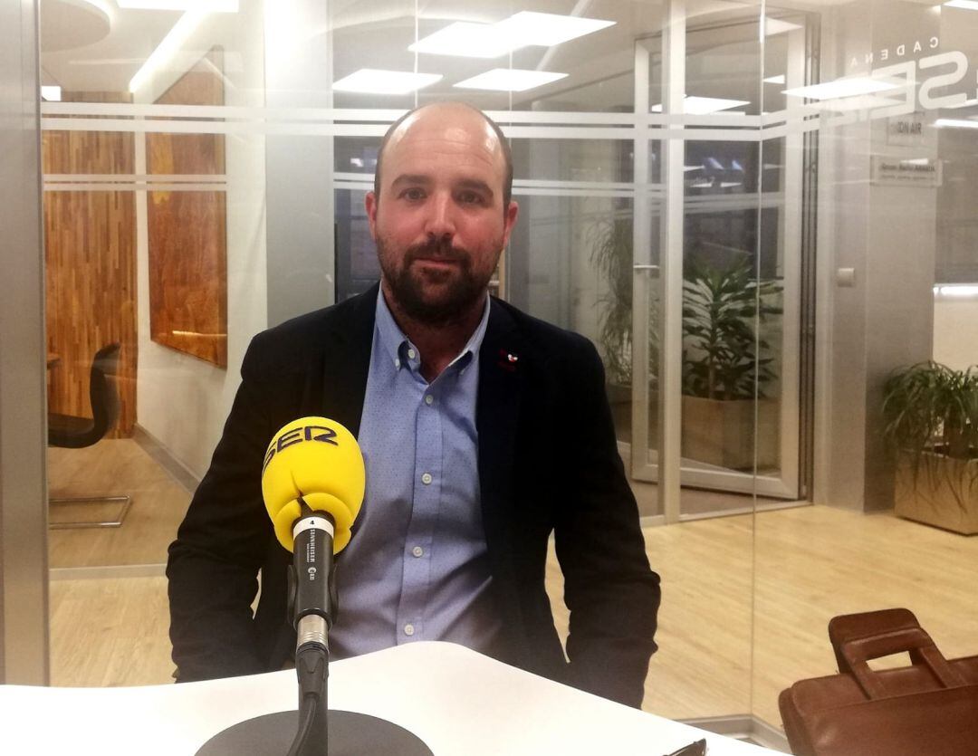 Vicente Holgueras Recalde pasaba recientemente por Radio Aranda antes de conocer el reparto de las concejalías en el equipo de gobierno