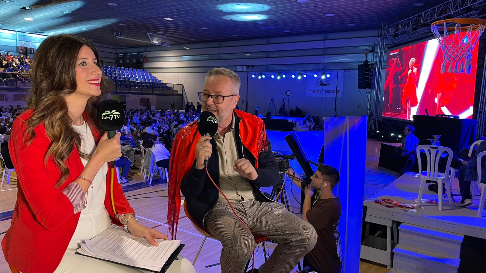 Jéssica Aniorte y José Manuel Richart en un momento del programa