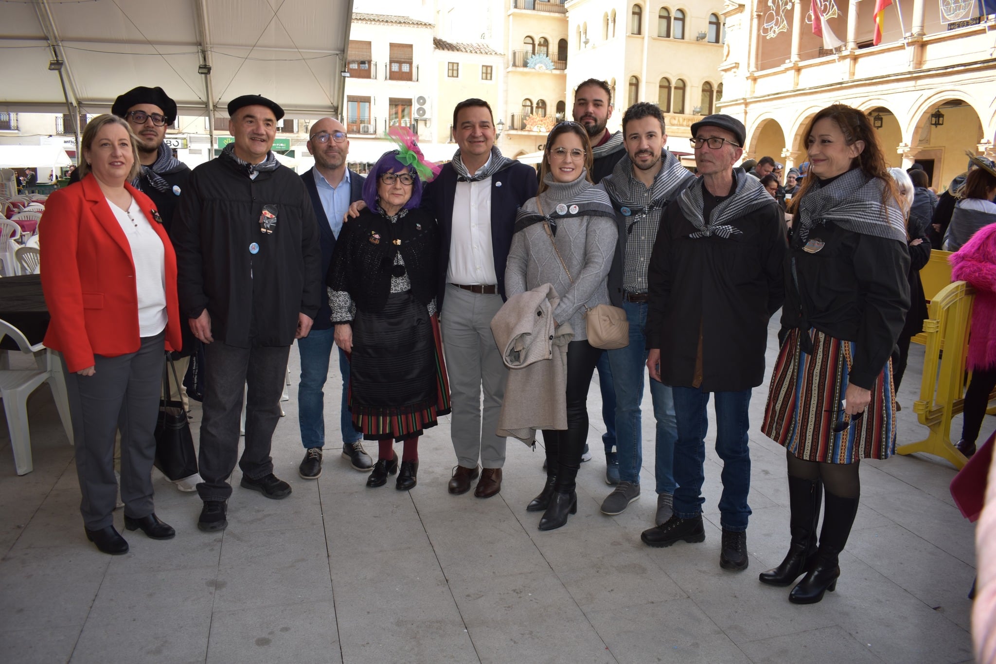 Visita del consejero de Agricultura a Villarrobledo