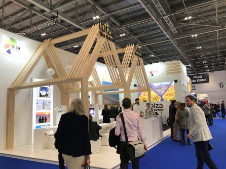 Stand de Ibiza en la Fería Turística de Londres