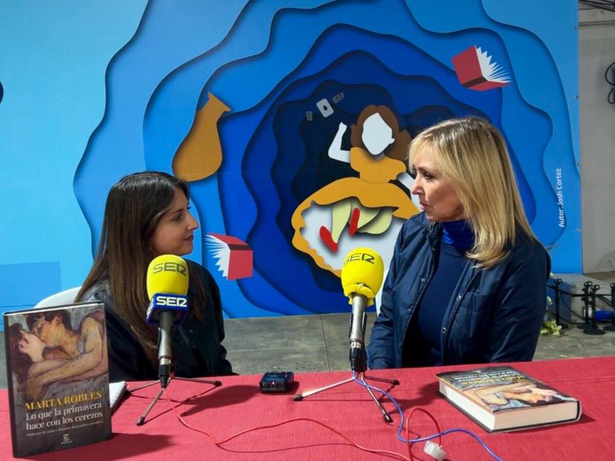 Marta Robles ha presentado en Talavera de la Reina su último libro que recorre los sentimientos y el amor de grandes creadores de la historia