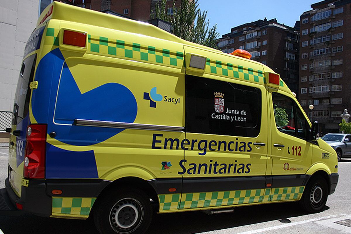 El servicio de emergencias del 112 acudió al lugar del siniestro