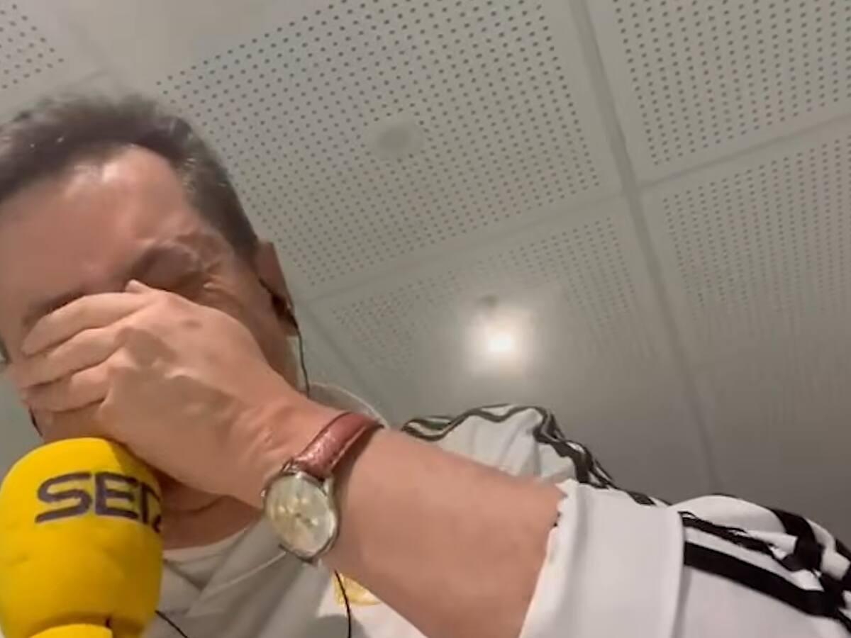"No te he visto así ni en las finales de la Champions": Roncero explica qué hay detrás de sus lágrimas tras el gol de Valverde
