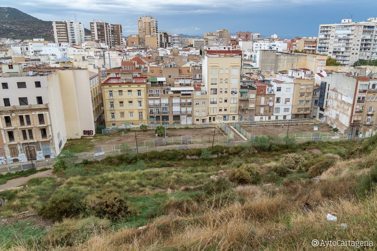 Ladera oeste del Molinete