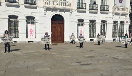 Protesta en el ayuntamiento