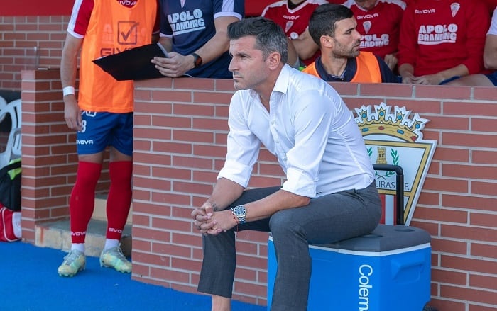 Iván Ania en un partido