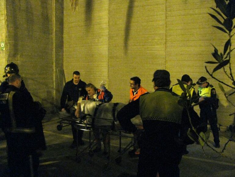 Herido en subestación de Patraix