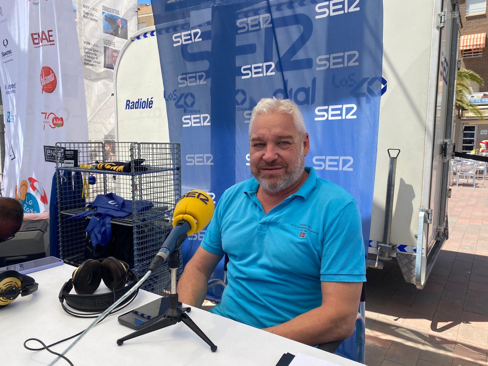 Ginés Campillo, alcalde de Mazarrón en La Radio al Sol