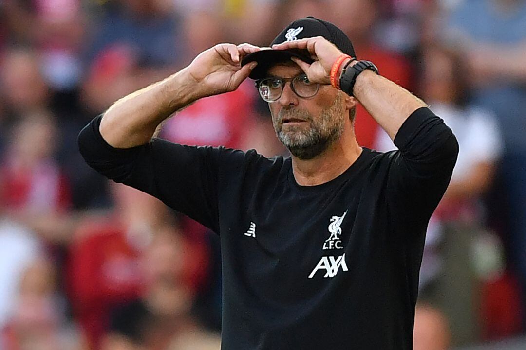 El técnico del Liverpool Jurgen Klopp.