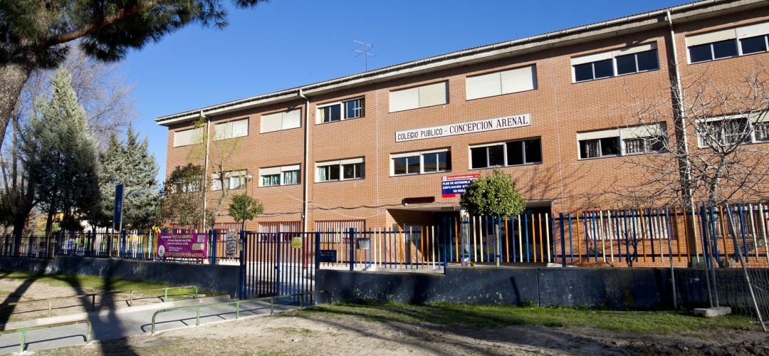 Exteriores del colegio Concepción Arenal de Leganés